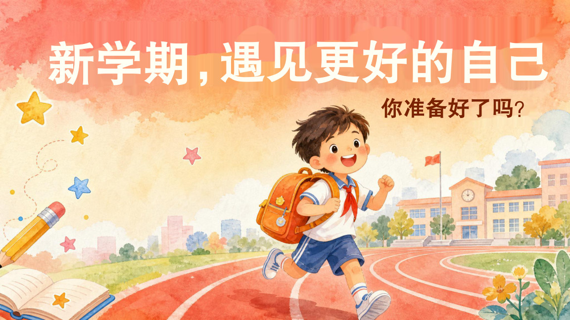 【0137】新学期遇见更好的自己开学第一课
