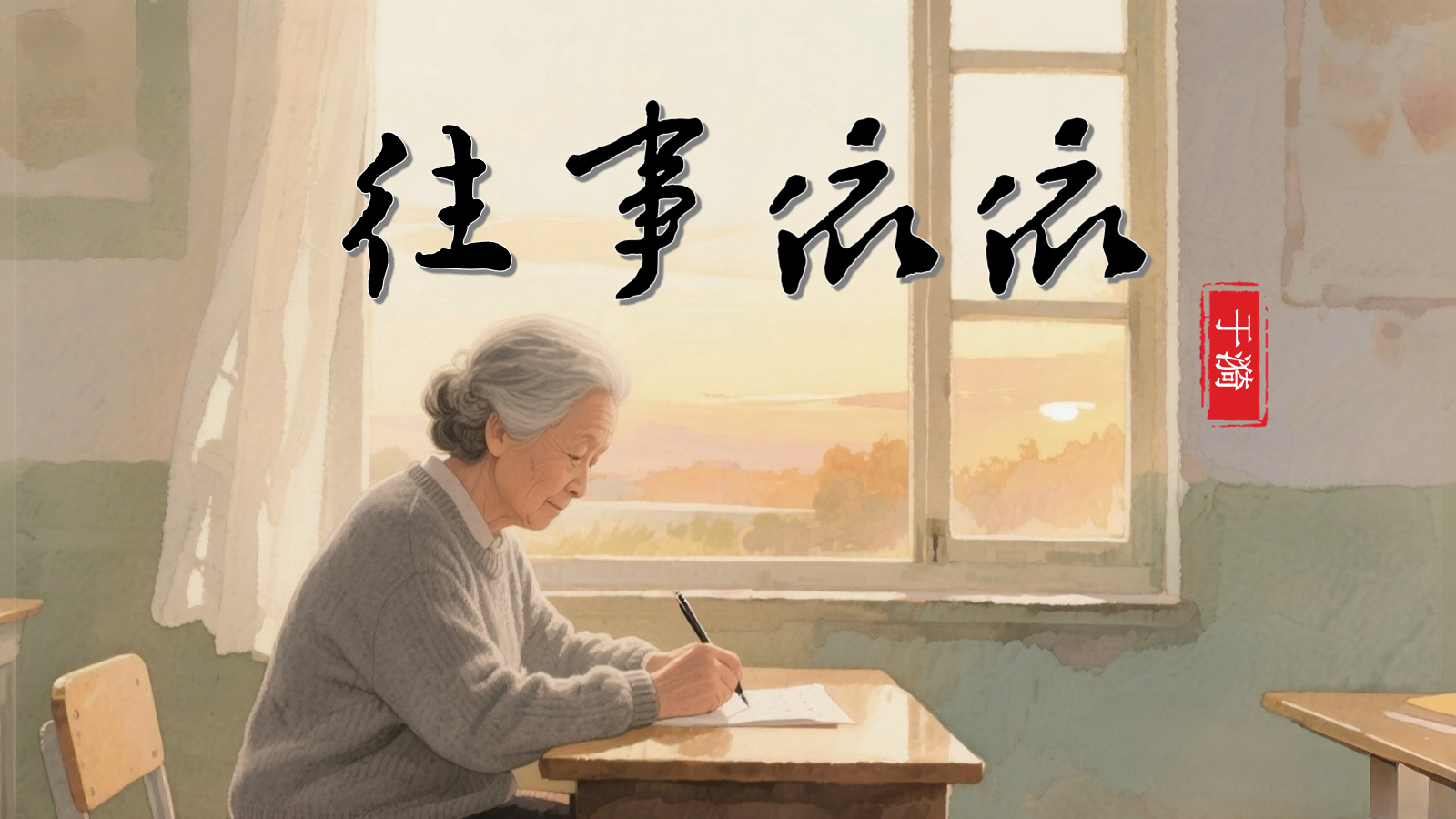 【0381】年级课件：七上语文《往事依依》精品课件+教学设计