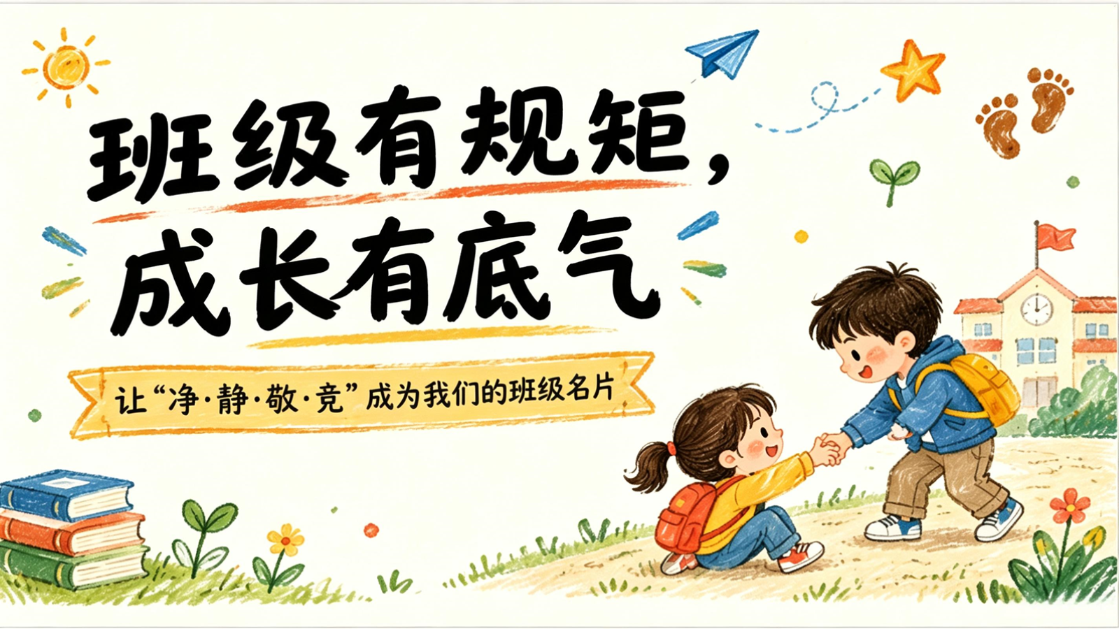 【0417】主题班会：《班级有规矩，成长有底气》