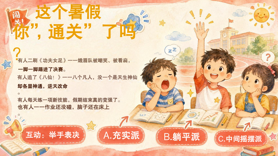 【0137】新学期遇见更好的自己开学第一课 预览