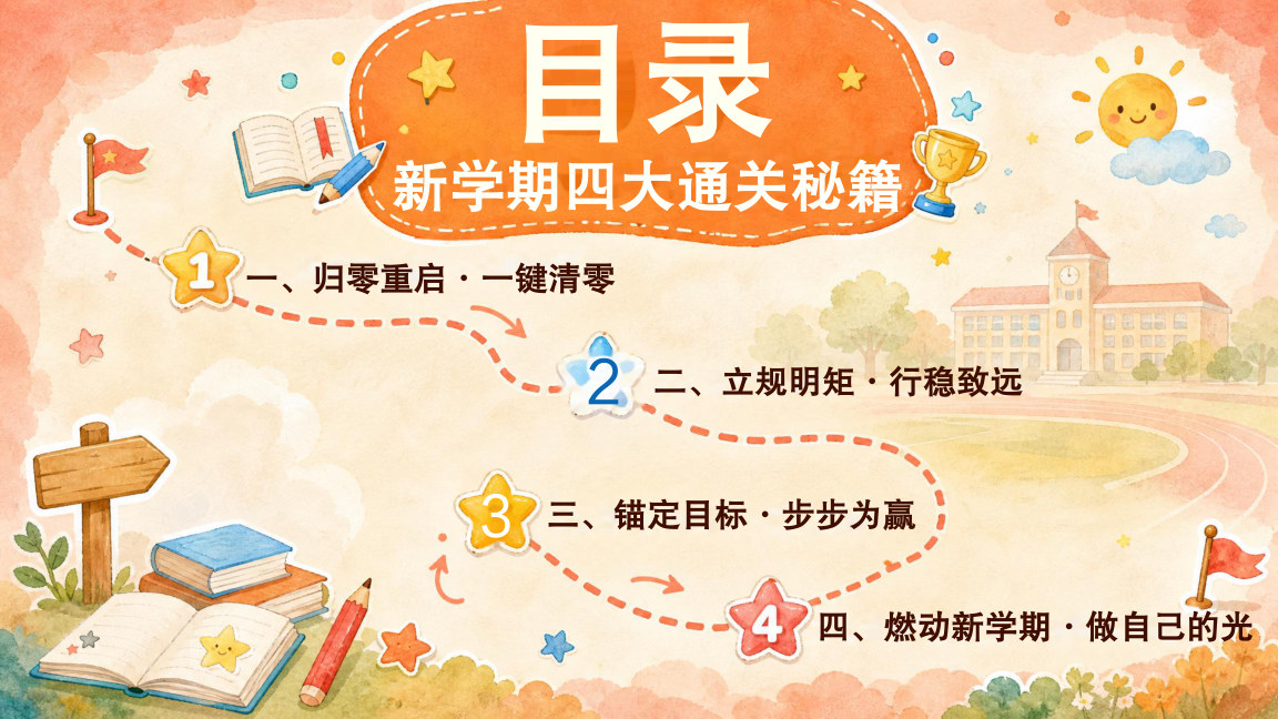 【0137】新学期遇见更好的自己开学第一课 预览