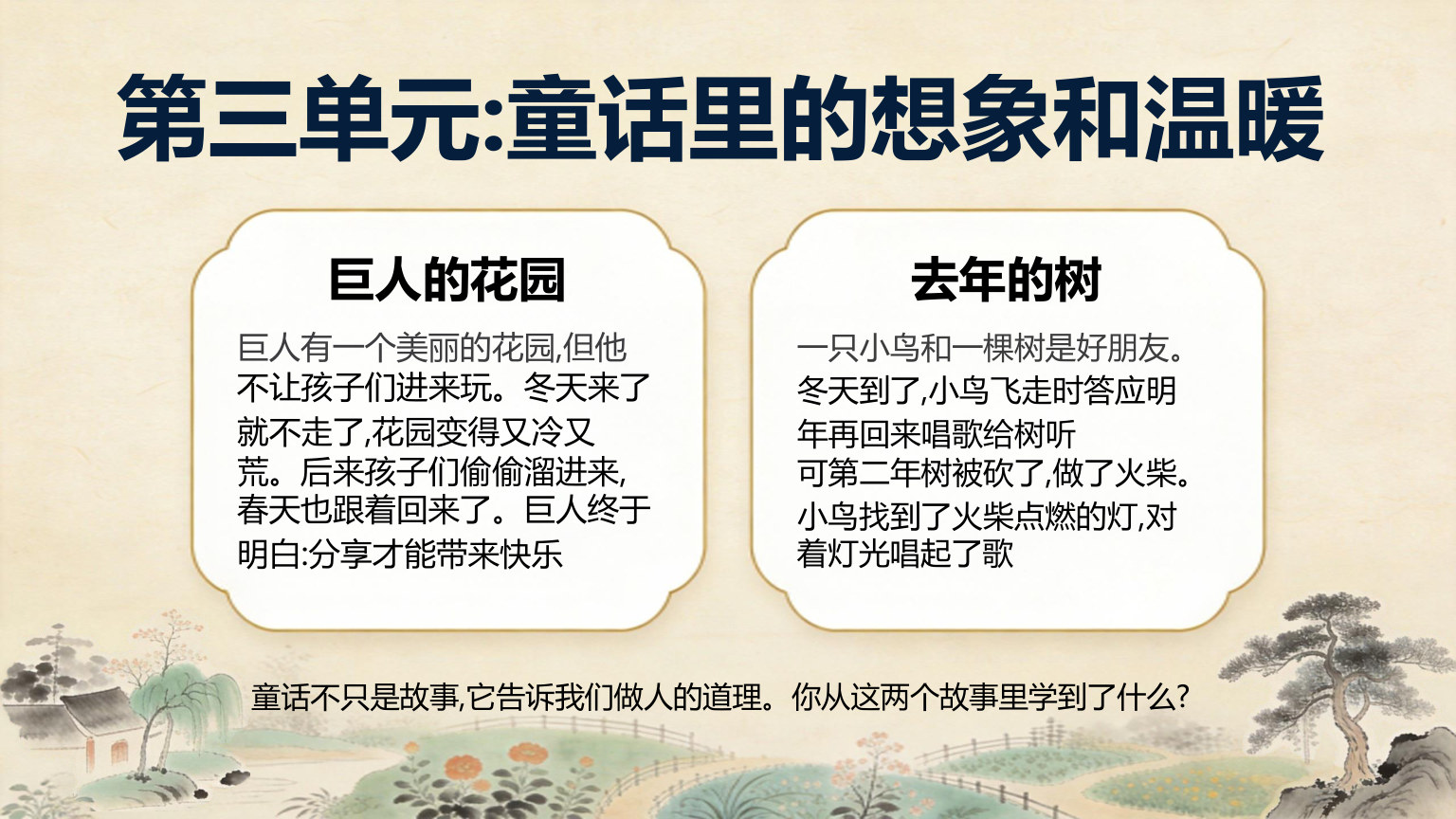 【0023】【四年级】【秋季上】【语文】开学第一课 预览
