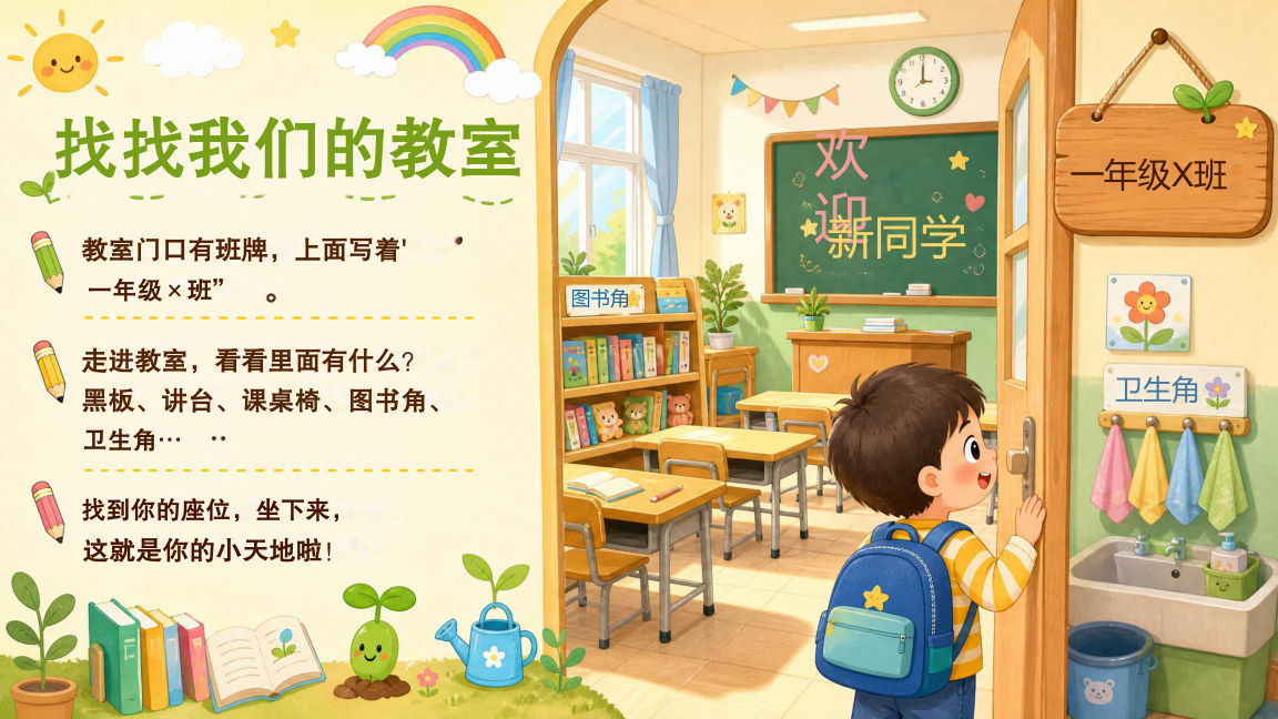 【0138】一年级冲鸭开学第一课-小种子，大梦想 预览