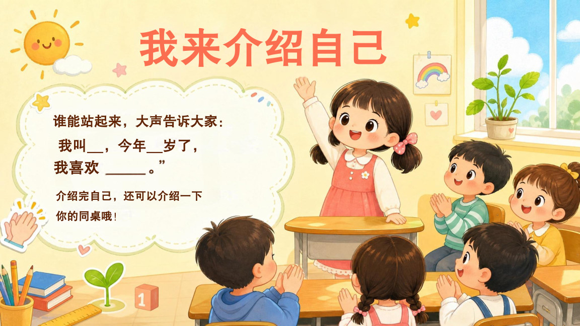 【0138】一年级冲鸭开学第一课-小种子，大梦想 预览