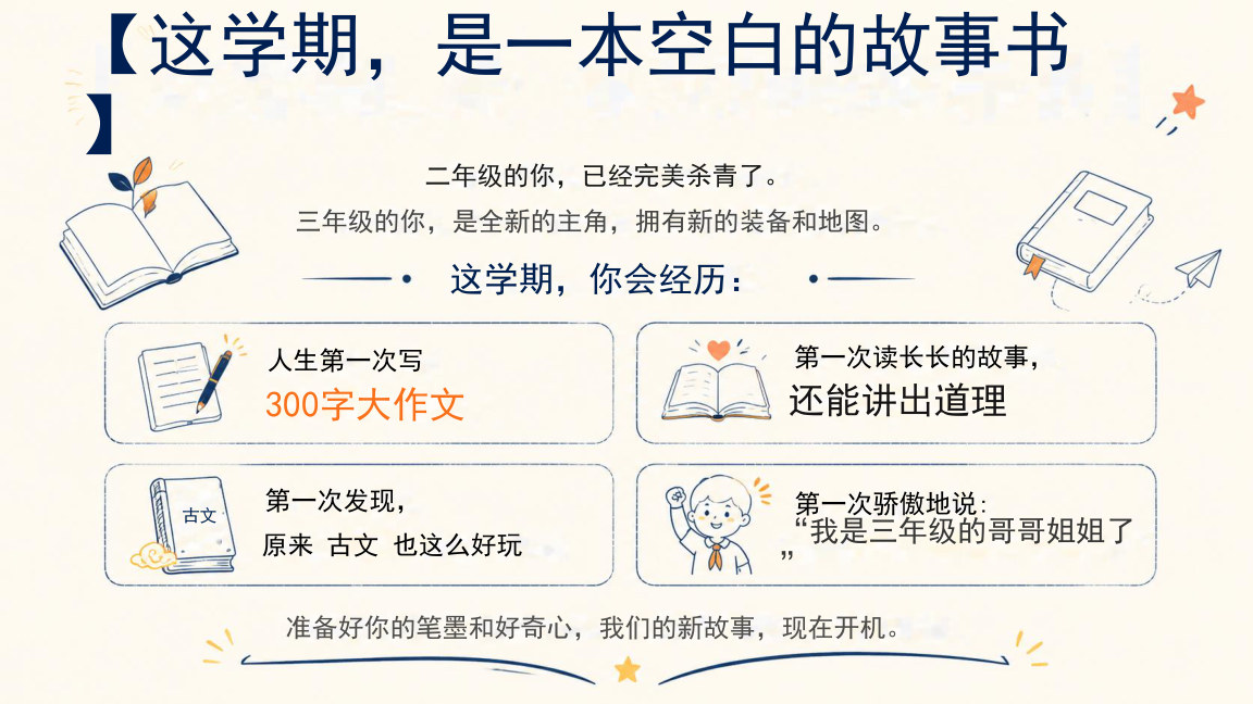 【0136】三年级语文开学第一课 预览