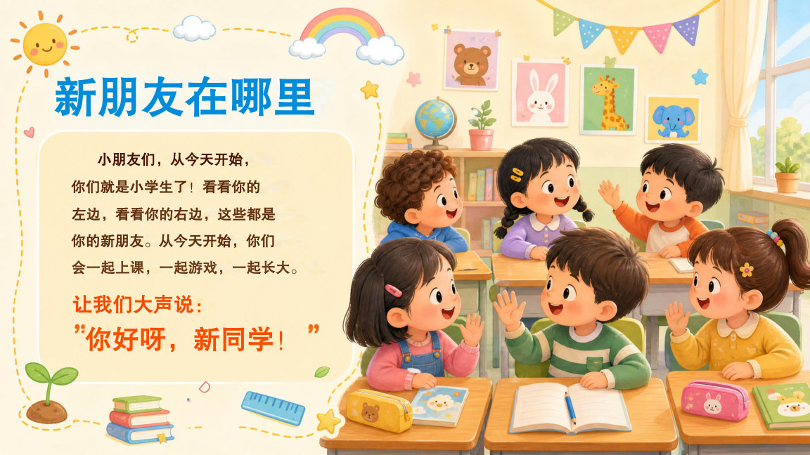 【0138】一年级冲鸭开学第一课-小种子，大梦想 预览
