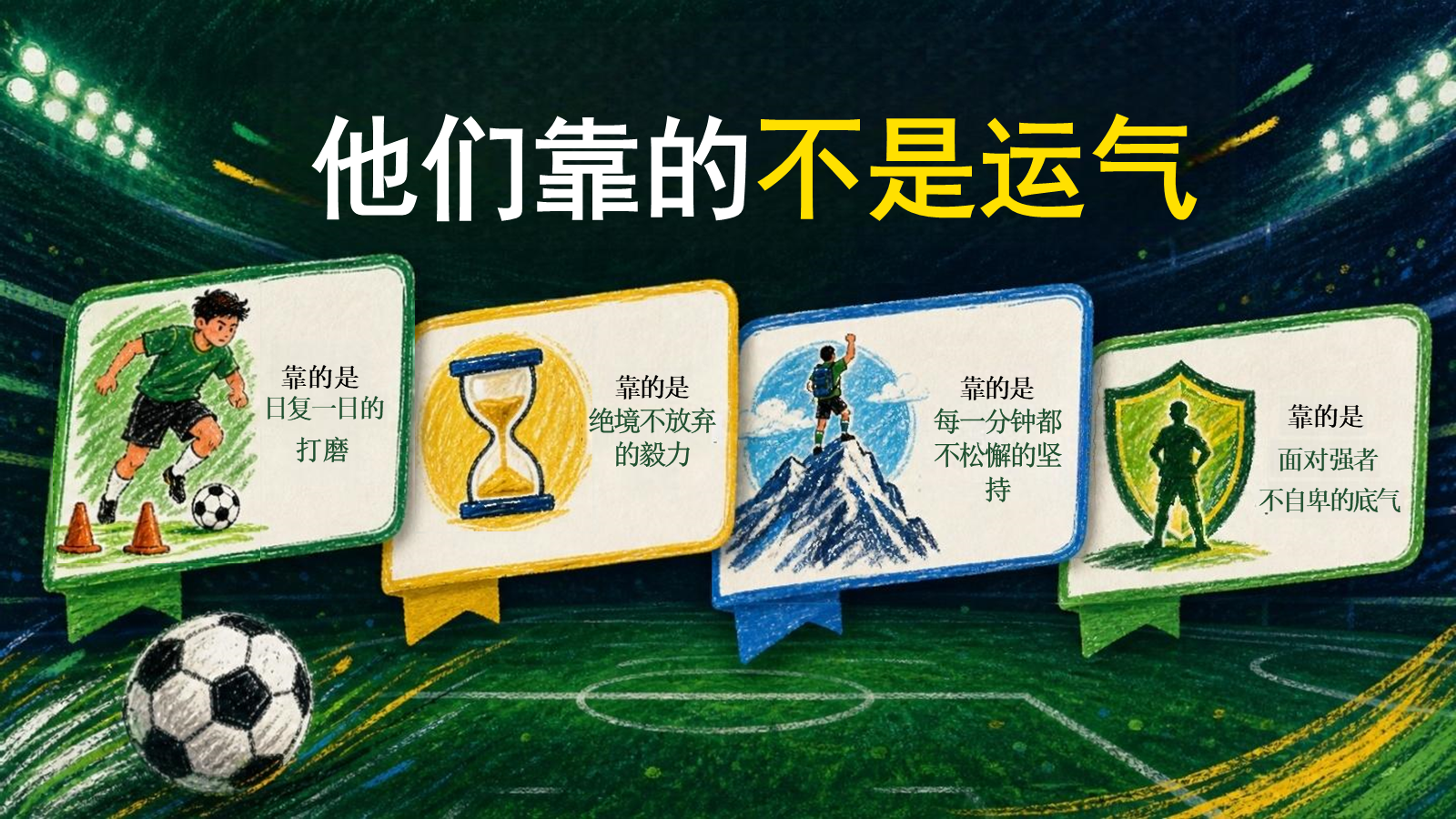 【0179】【高三】【秋季上】新高三开学第一课主题班会：以绿茵风骨，赴高考征途 预览