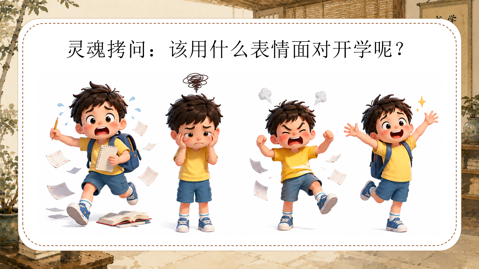 【0192】六年级请就位（语文开学第一课） 预览