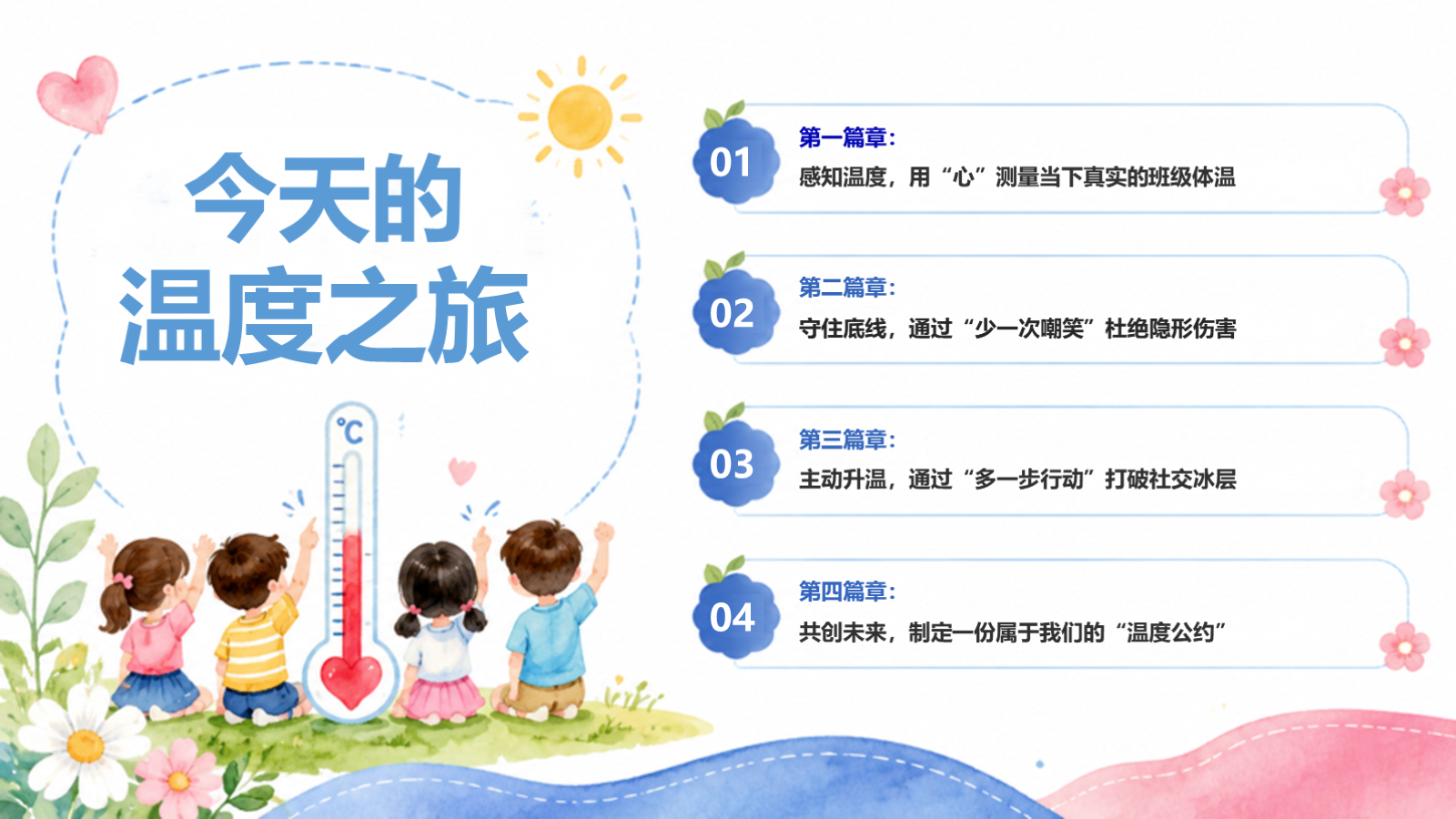 【0313】班级凝聚力：一个班的温度藏在每个人的行动里 预览