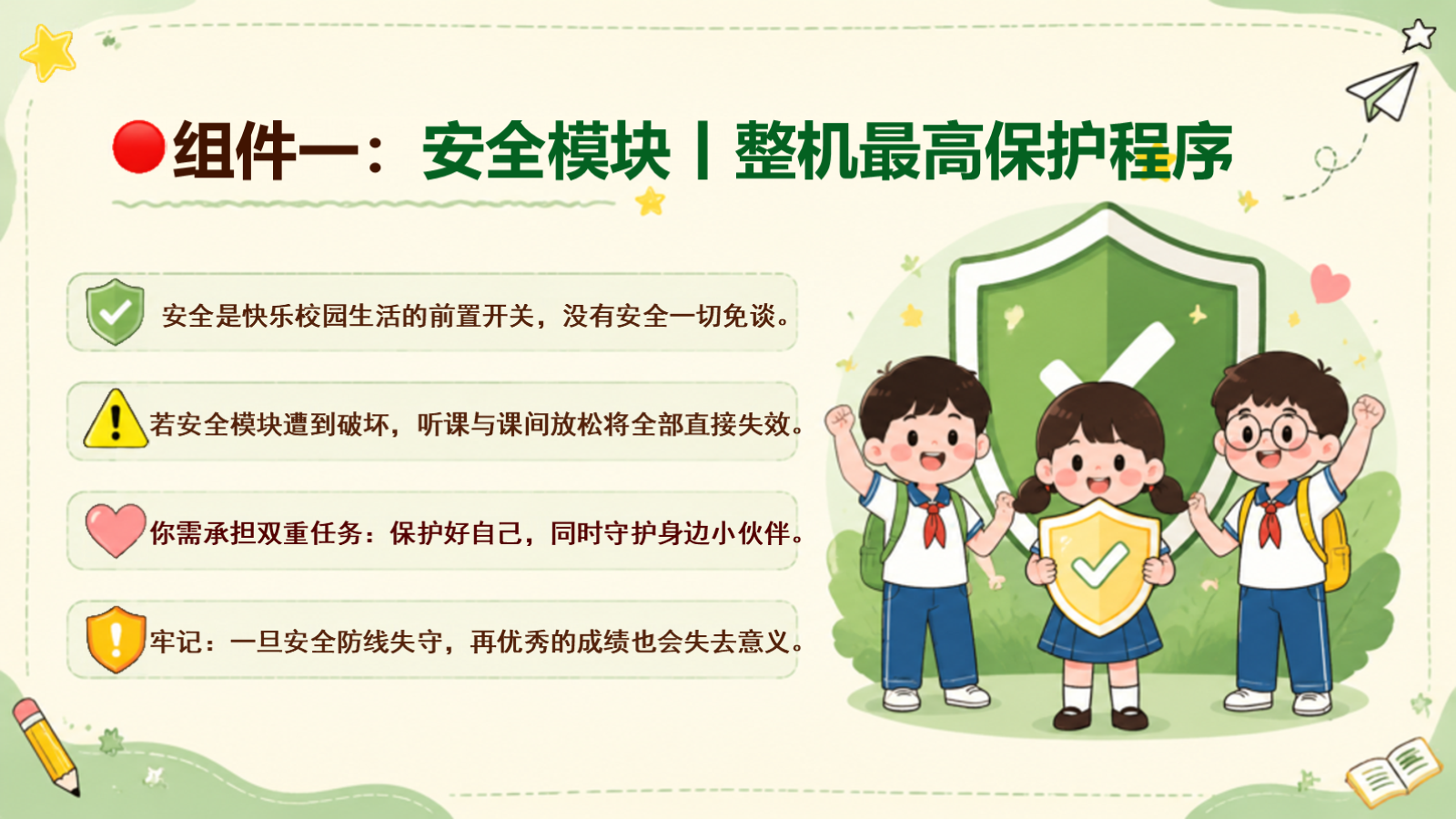 【0233】开学第一课立规矩主题班会【开学立规矩说明书】 预览