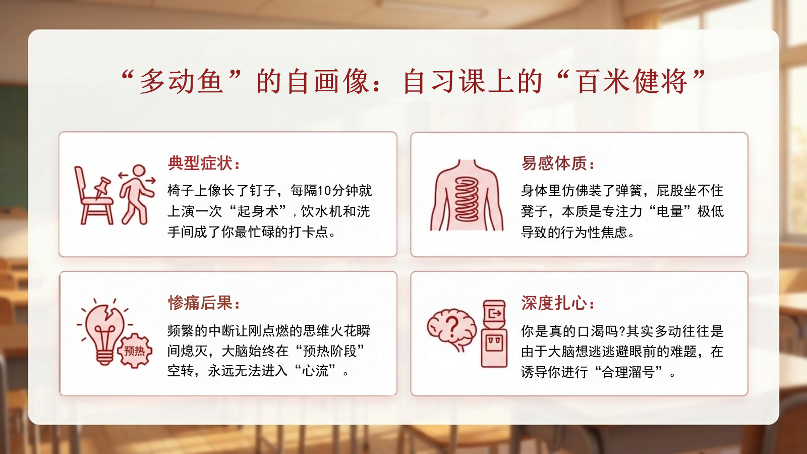 【0280】中小学自习课学法指导主题班会：告别自习&ldquo;闲&rdquo;鱼 预览