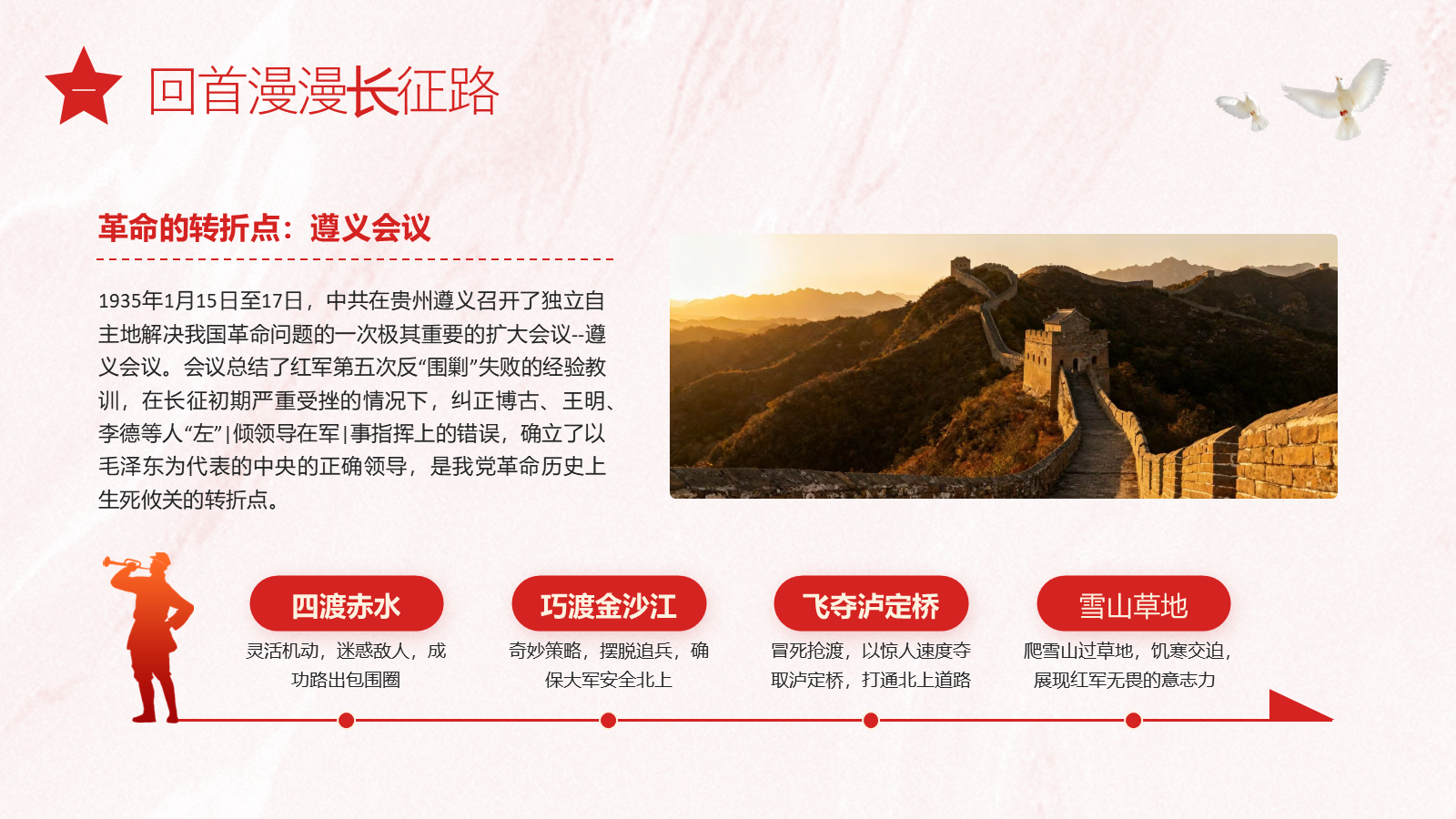 【0267】【秋季】长征精神主题班会&mdash;&mdash;学习长征精神，走好新长征路 预览