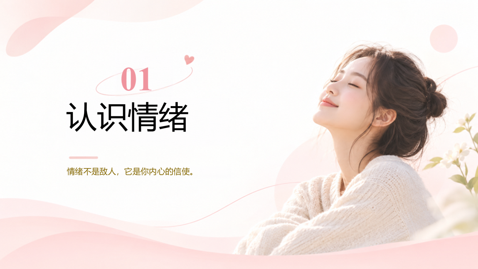 【0310】【初高中心理健康】情绪共处主题班会：给压力一双翅膀 预览