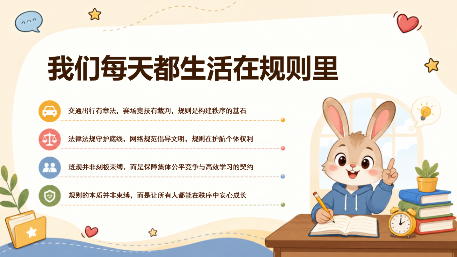 【0209】新学期《立规矩》班会：没有规矩，不成方圆 预览