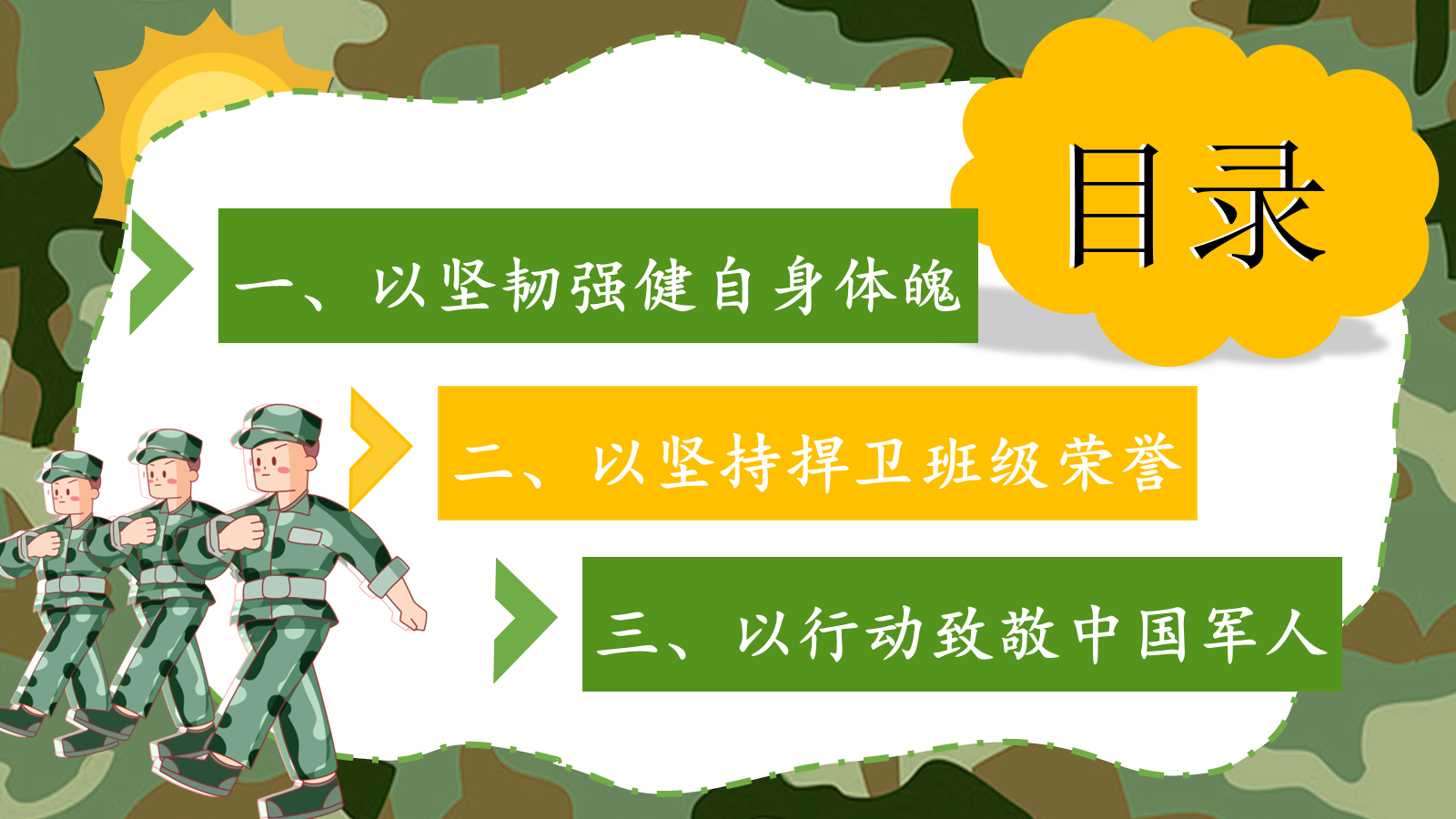 【0039】【初高中】【秋季上】【新生】【军训]前动员少年何惧骄阳烈，意气风发英姿 预览