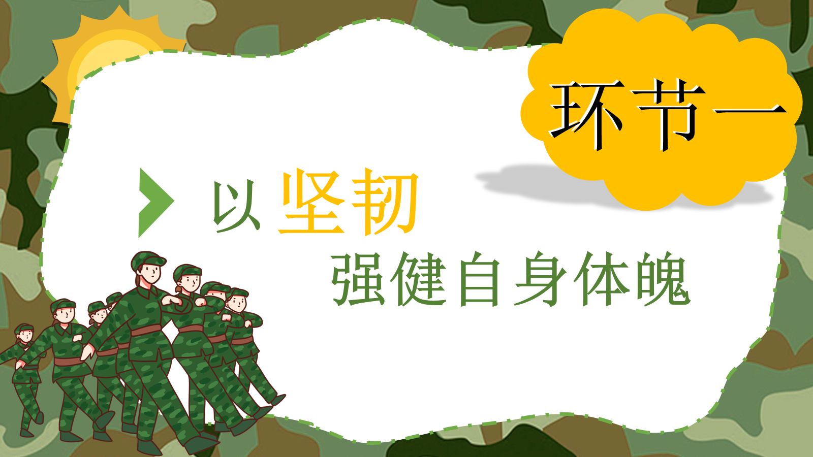 【0039】【初高中】【秋季上】【新生】【军训]前动员少年何惧骄阳烈，意气风发英姿 预览