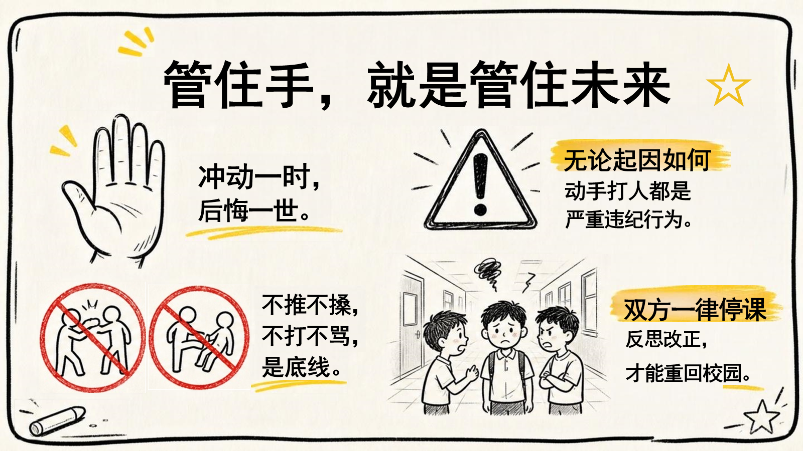 【0206】新学期，立规矩！不谈愿望，只谈底线 预览