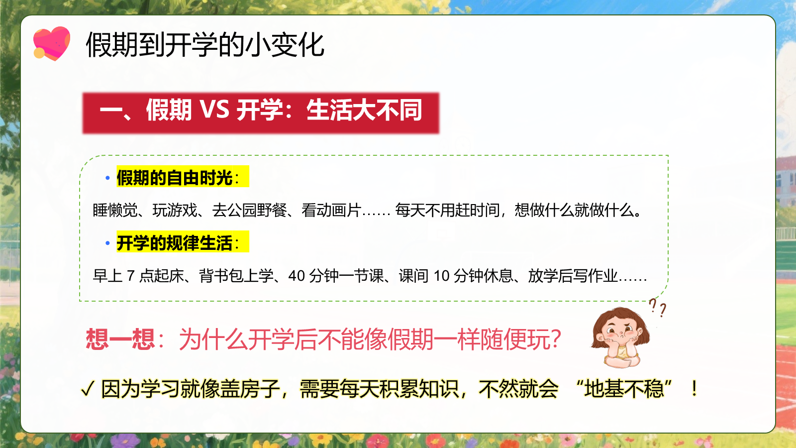 【0254】中小学国庆节节后收心班会ppt课件+发言稿 预览