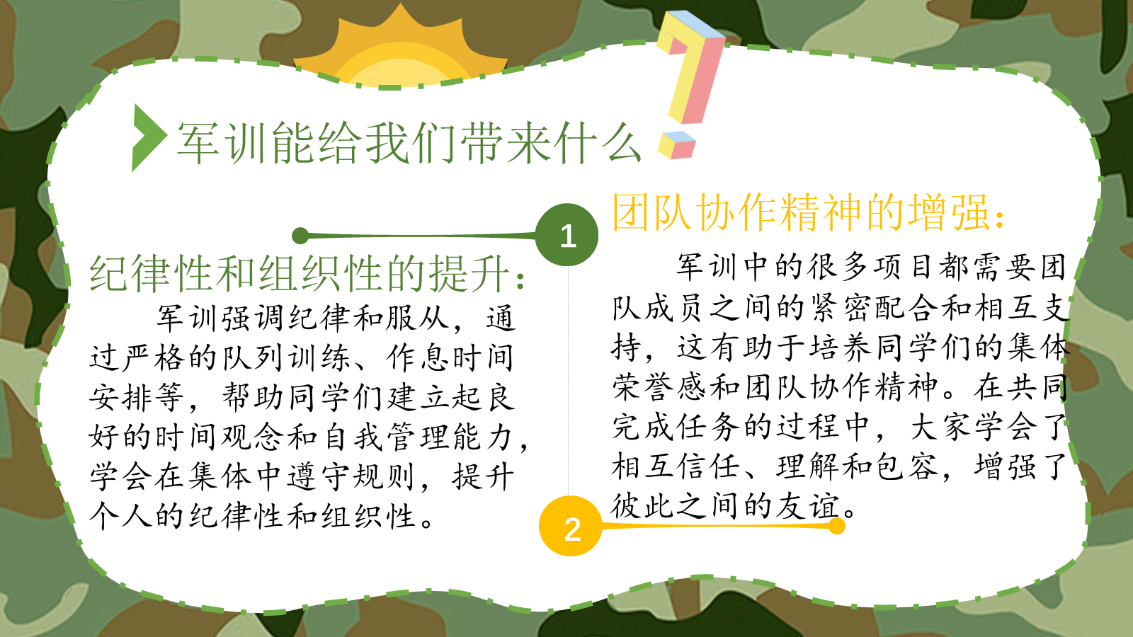 【0039】【初高中】【秋季上】【新生】【军训]前动员少年何惧骄阳烈，意气风发英姿 预览