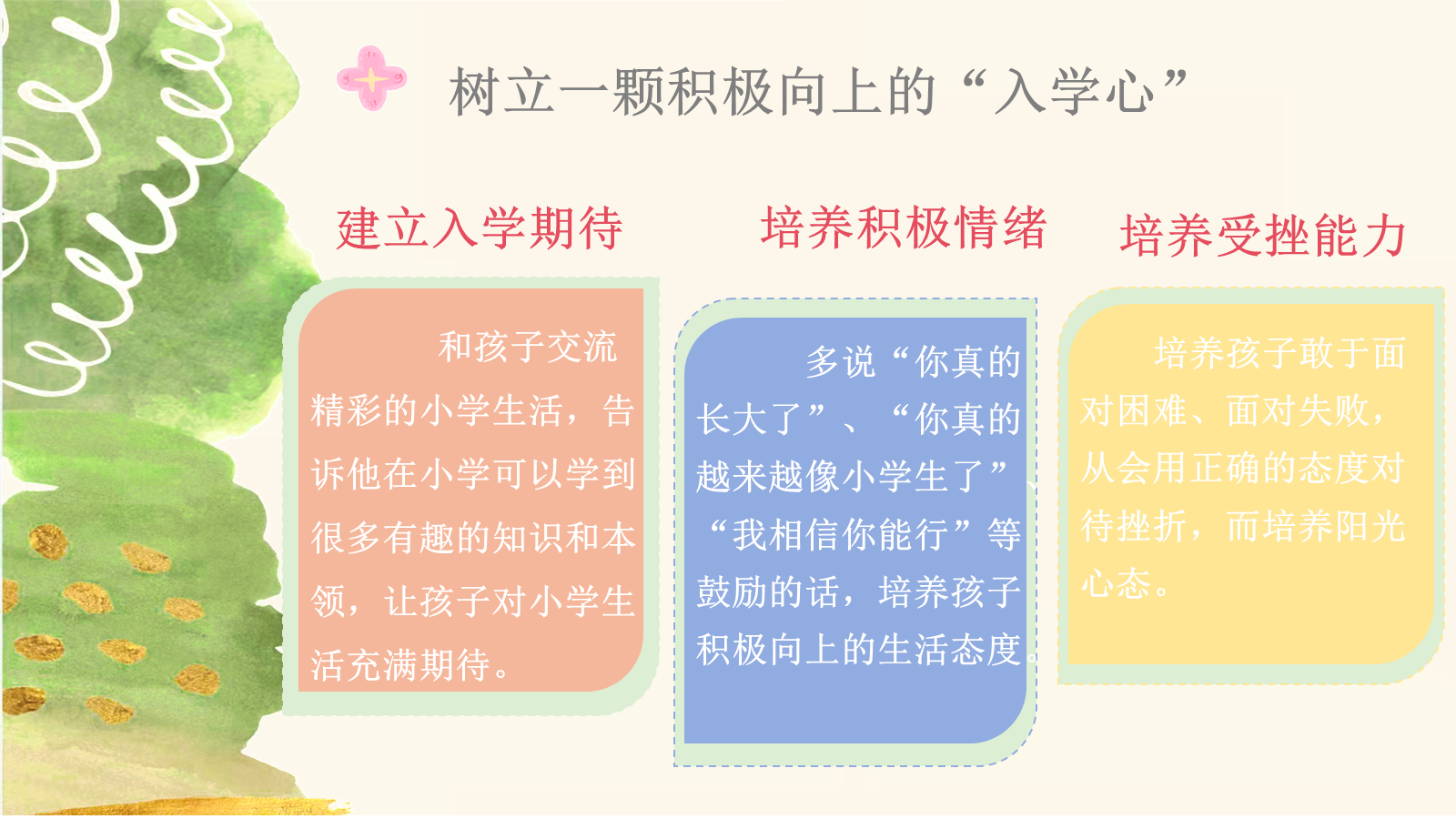 【0085】【一年级】【秋季上】开学家长会：你好，一年级升学攻略 预览