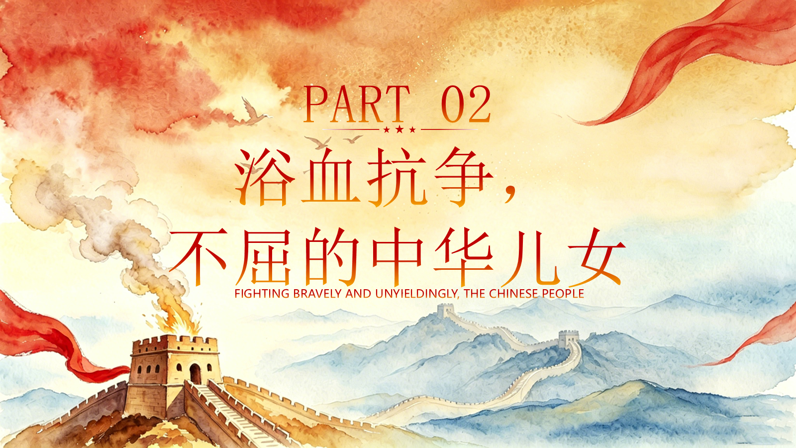 【0305】【通用】【爱国教育】纪念九一八主题班会&mdash;&mdash;铭记历史，中国有我 预览