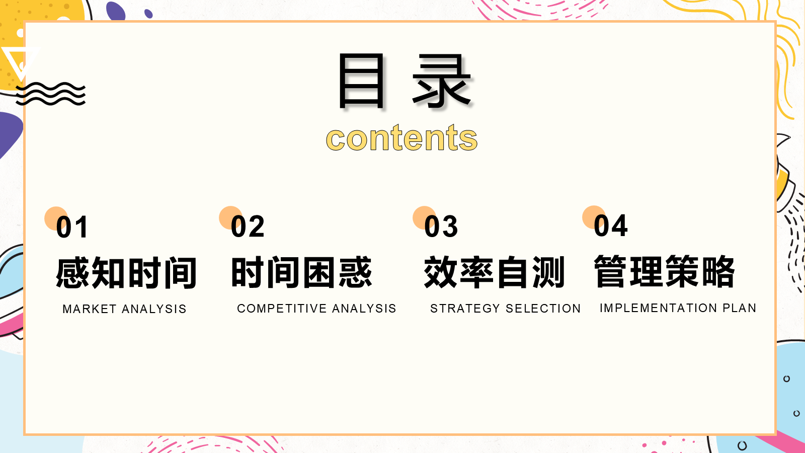 【0058】【初高中】【习惯养成】时间管理主题班会：时间管理忙而不盲 预览