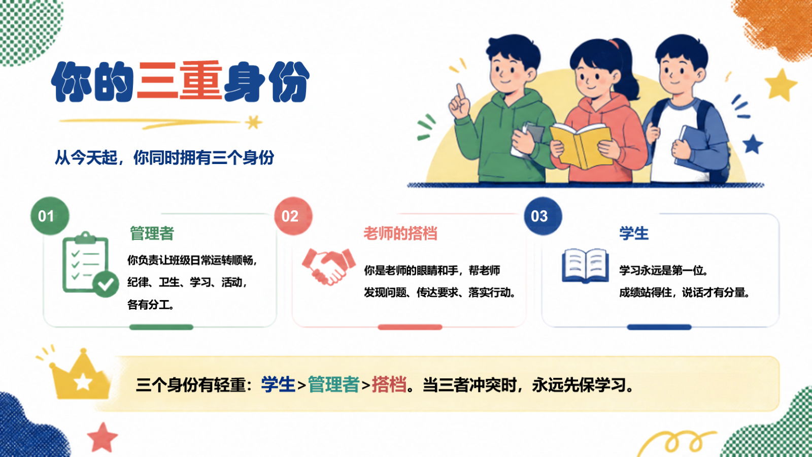 【0312】班干部：要做同学的朋友--主题班会 预览