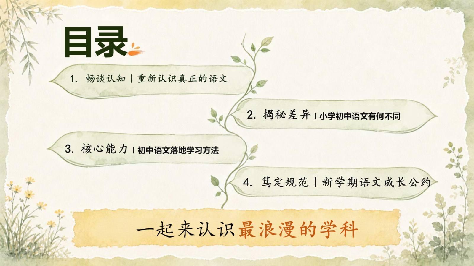 【0282】初一语文开学第一课《&ldquo;语&rdquo;你&ldquo;初&rdquo;相识》 预览