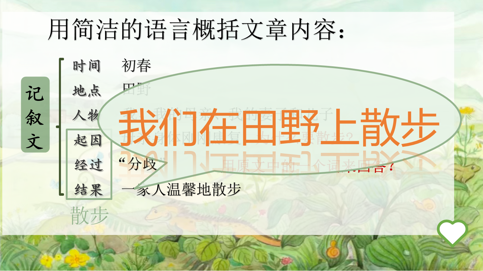 【0330】年级课件-七上语文-《散步公开课》 预览