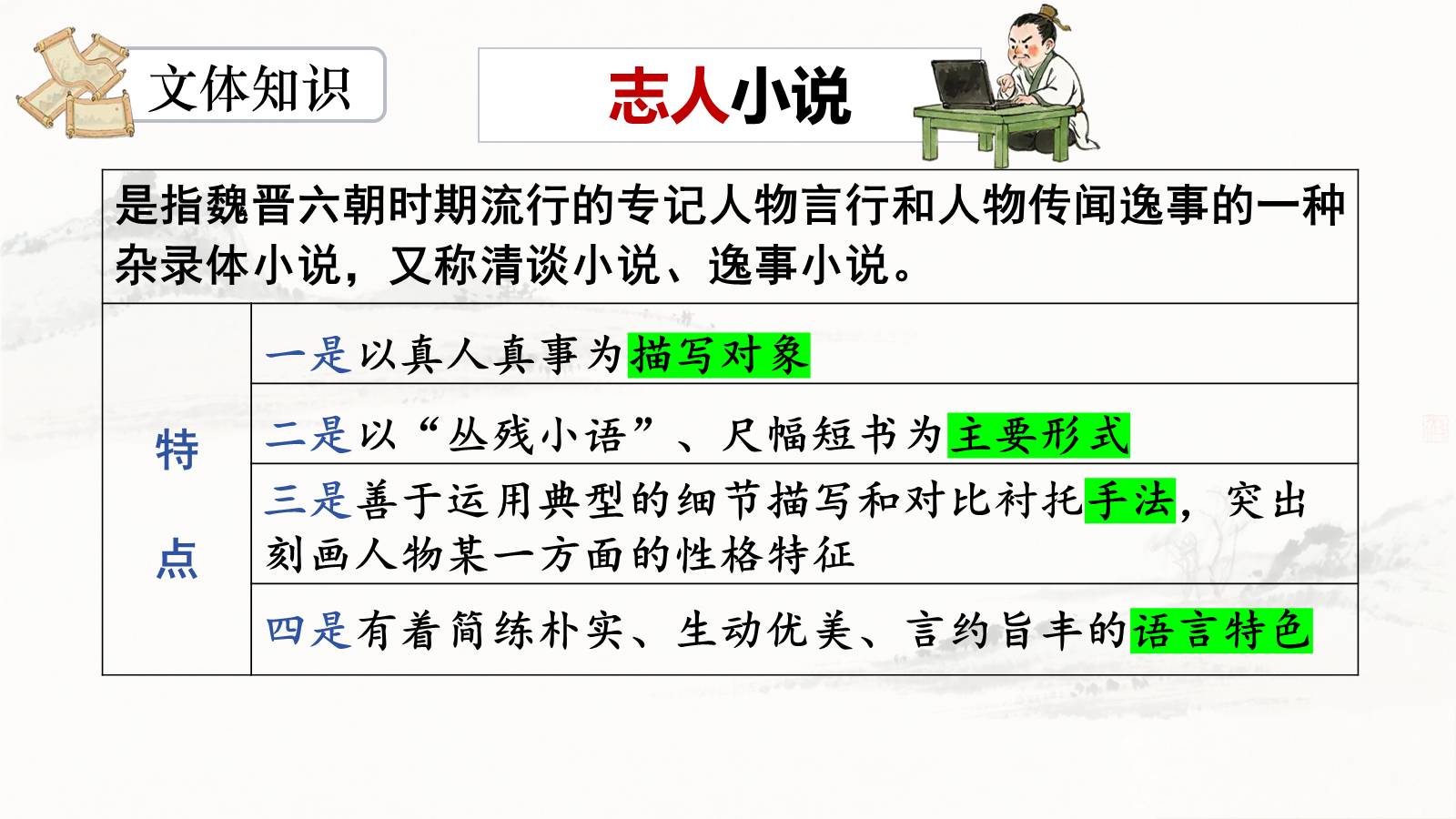【0335】年级课件-七上语文-《世说新语》精品课件PPT 预览