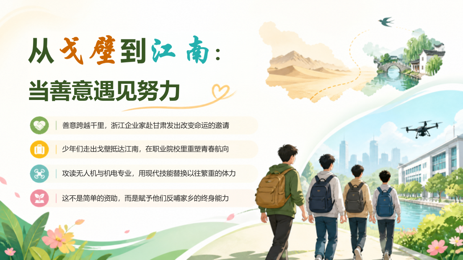 【0343】主题班会：初高中励志成长：瓜地少年，不服输的青春 预览