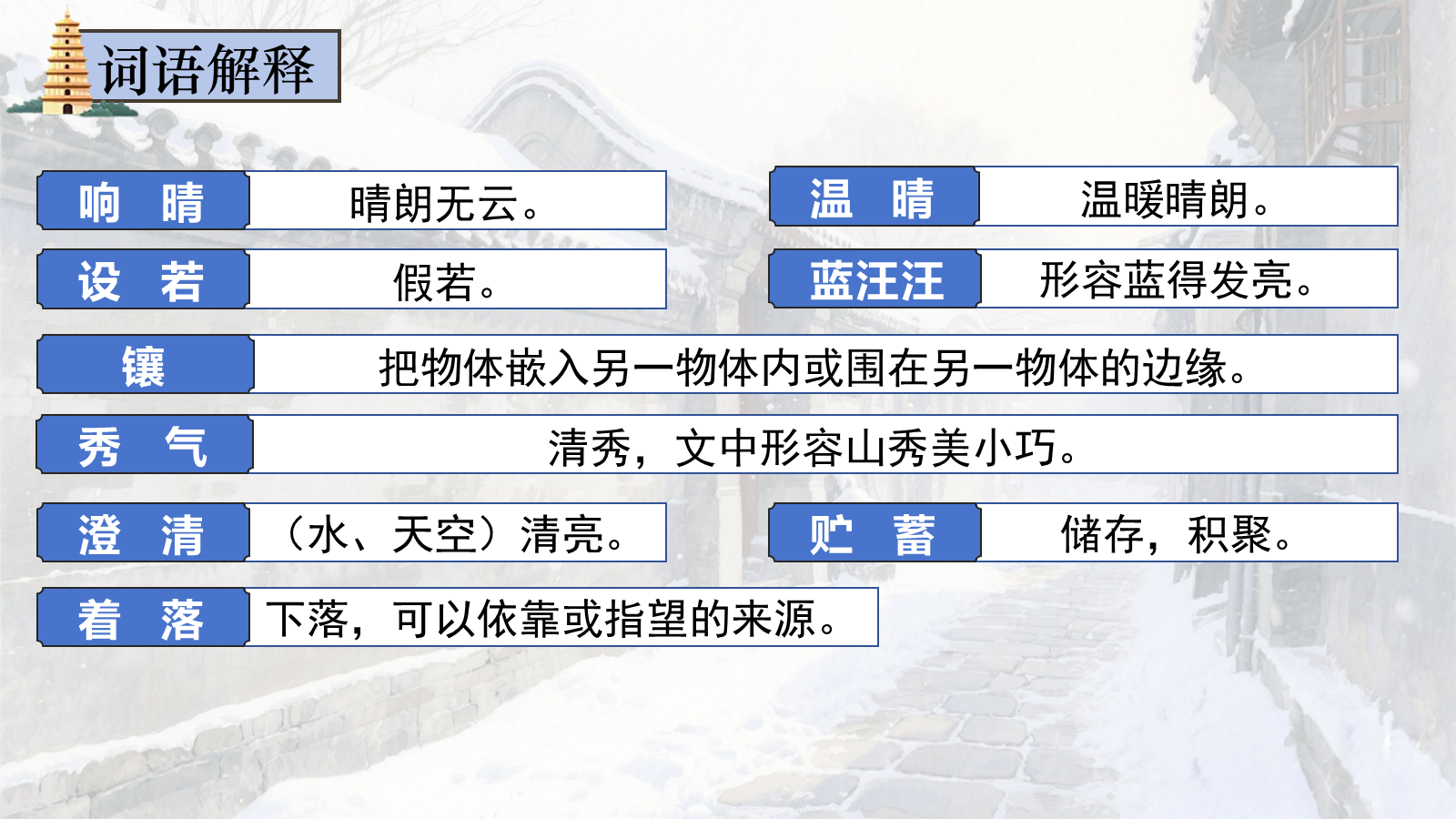 【0331】年级课件-七上语文-济南的冬天（授课版） 预览
