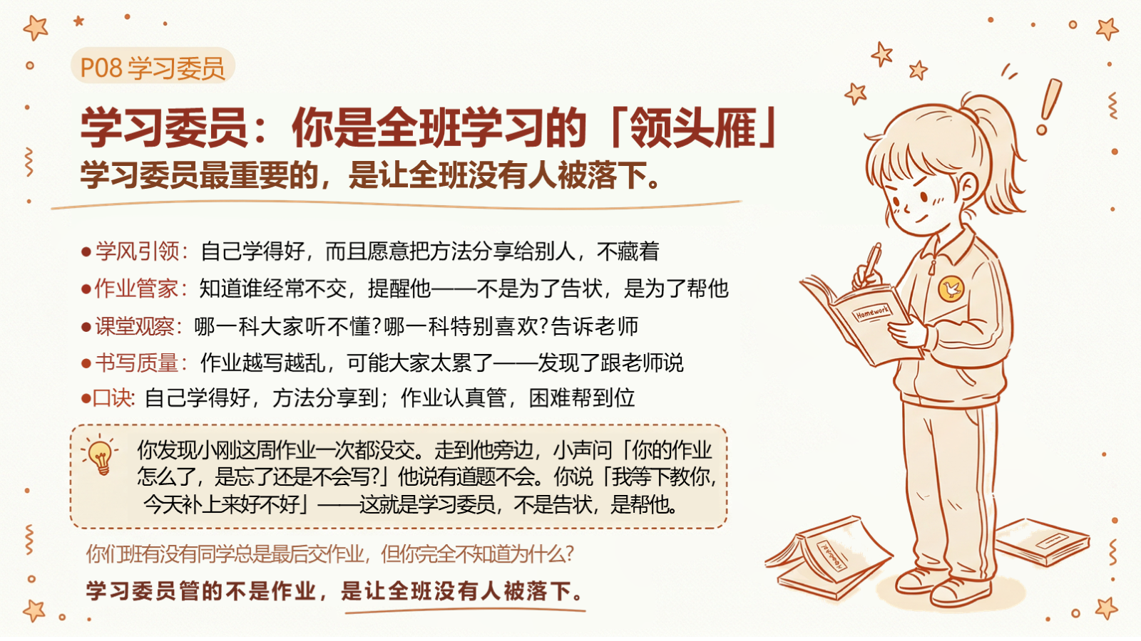 【0398】主题班会班干部说明书 预览