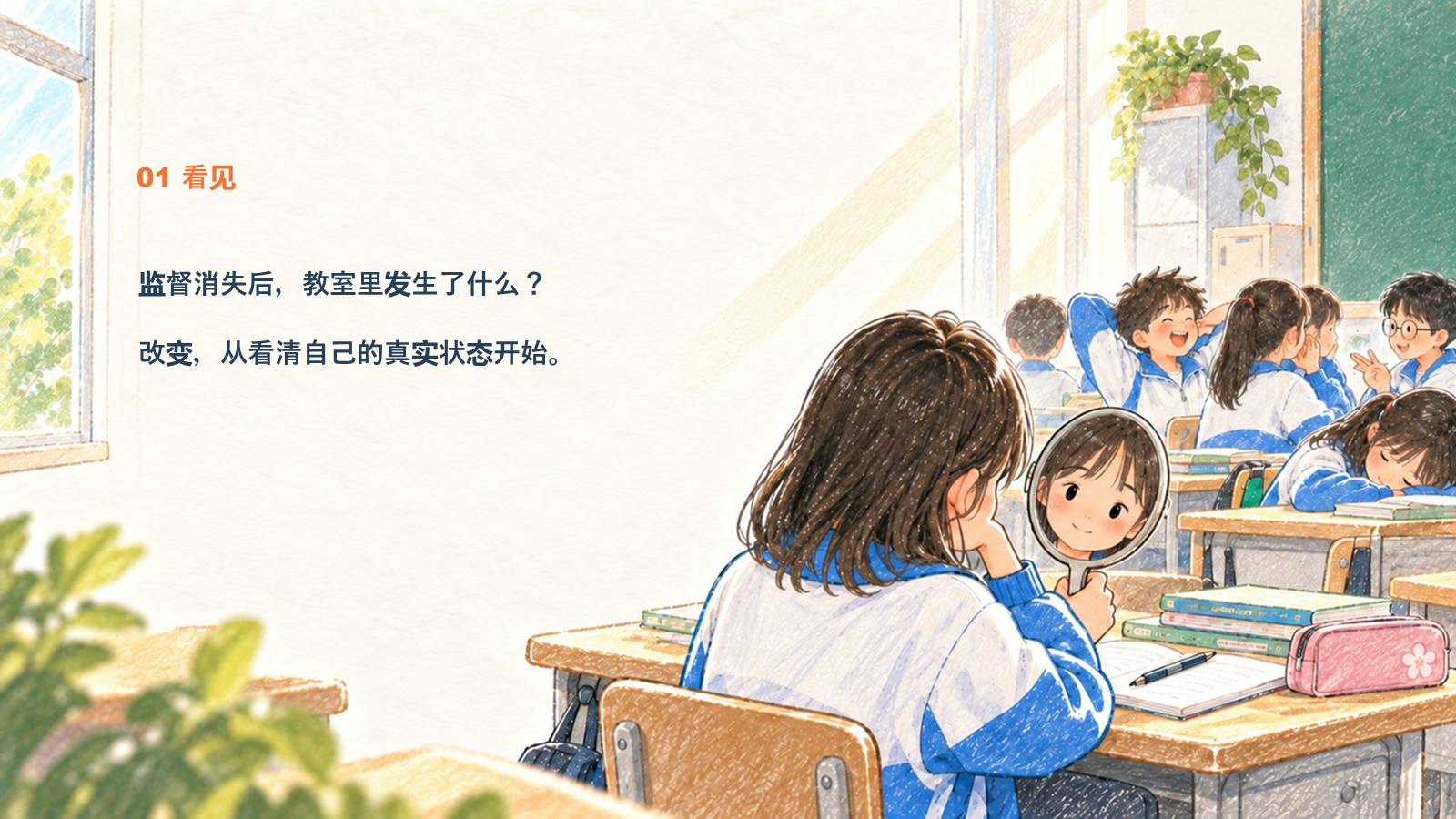 【0375】主题班会：静学主题班会把自习课还给自己 预览