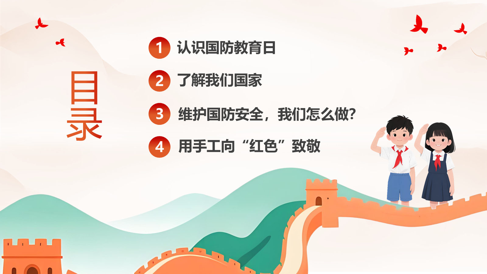 【0386】主题班会：【国防教育】&mdash;&mdash;小小爱国心，大大国防梦 预览