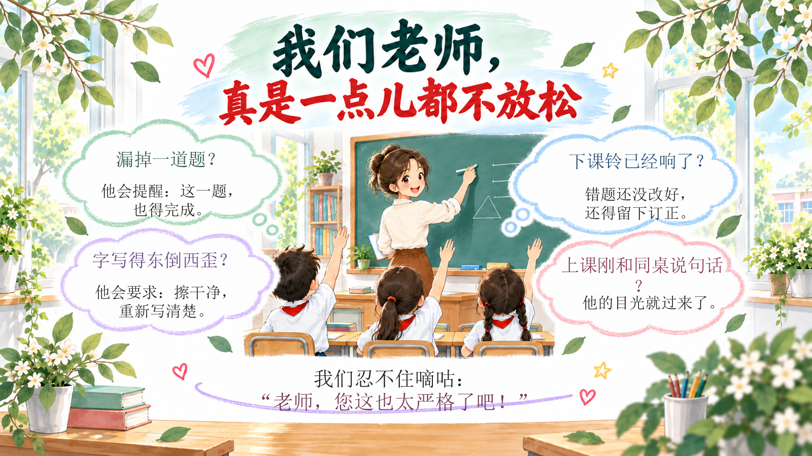【0422】主题班会：《有一种炫耀是我的老师很严格》 预览