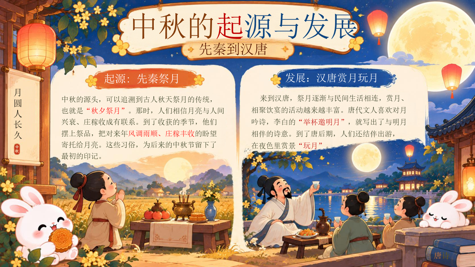 【0423】主题班会：中秋节《月亮收到的中秋来信》 预览
