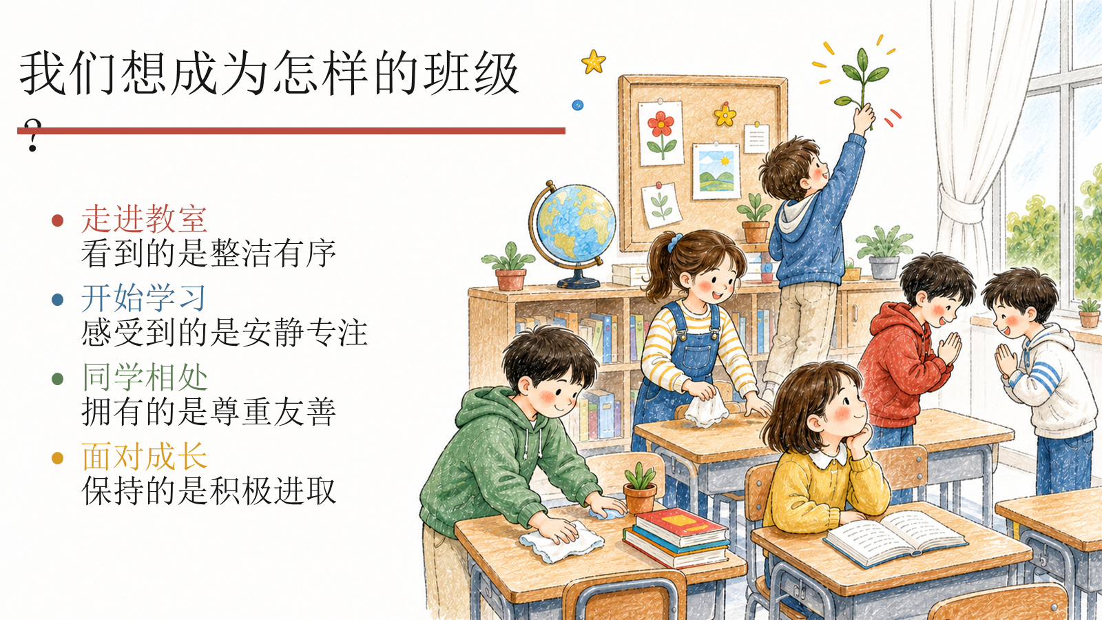 【0419】主题班会：《让净&middot;静&middot;敬&middot;竞，成为我们的班级名片》 预览