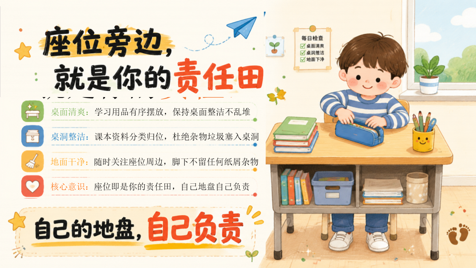 【0417】主题班会：《班级有规矩，成长有底气》 预览
