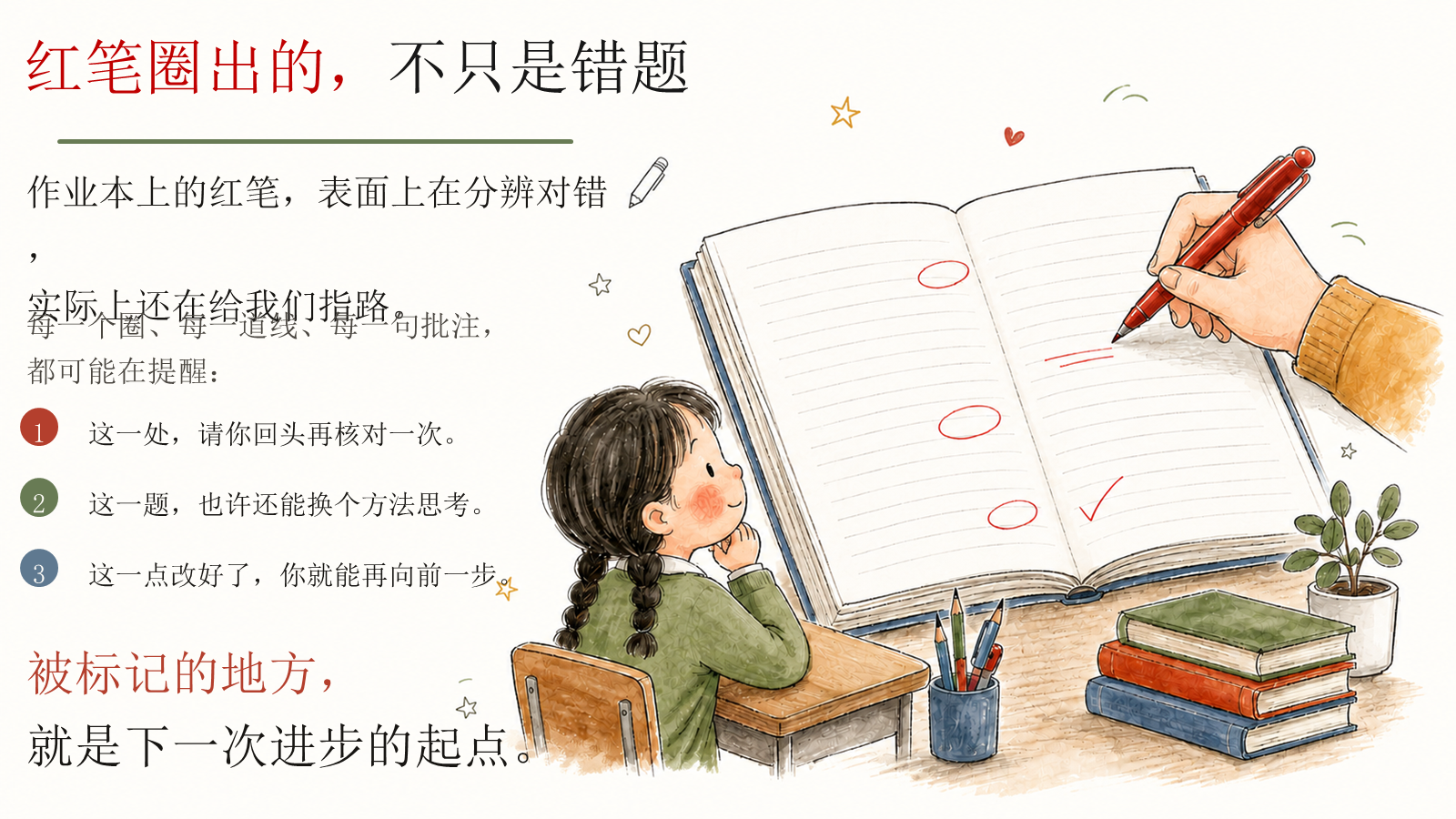 【0421】主题班会：教师节班会《一支红笔背后的温柔》 预览