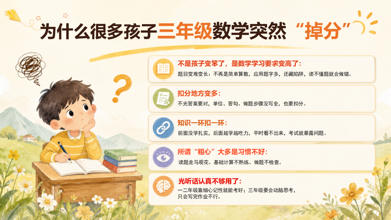 【0464】家长会：三年级数学期中家长会 预览