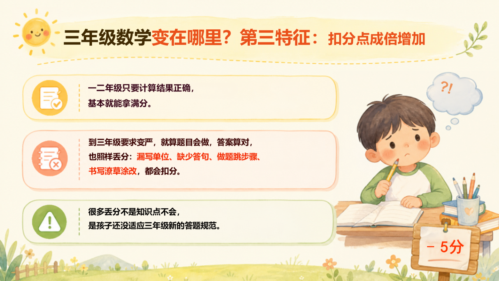 【0464】家长会：三年级数学期中家长会 预览