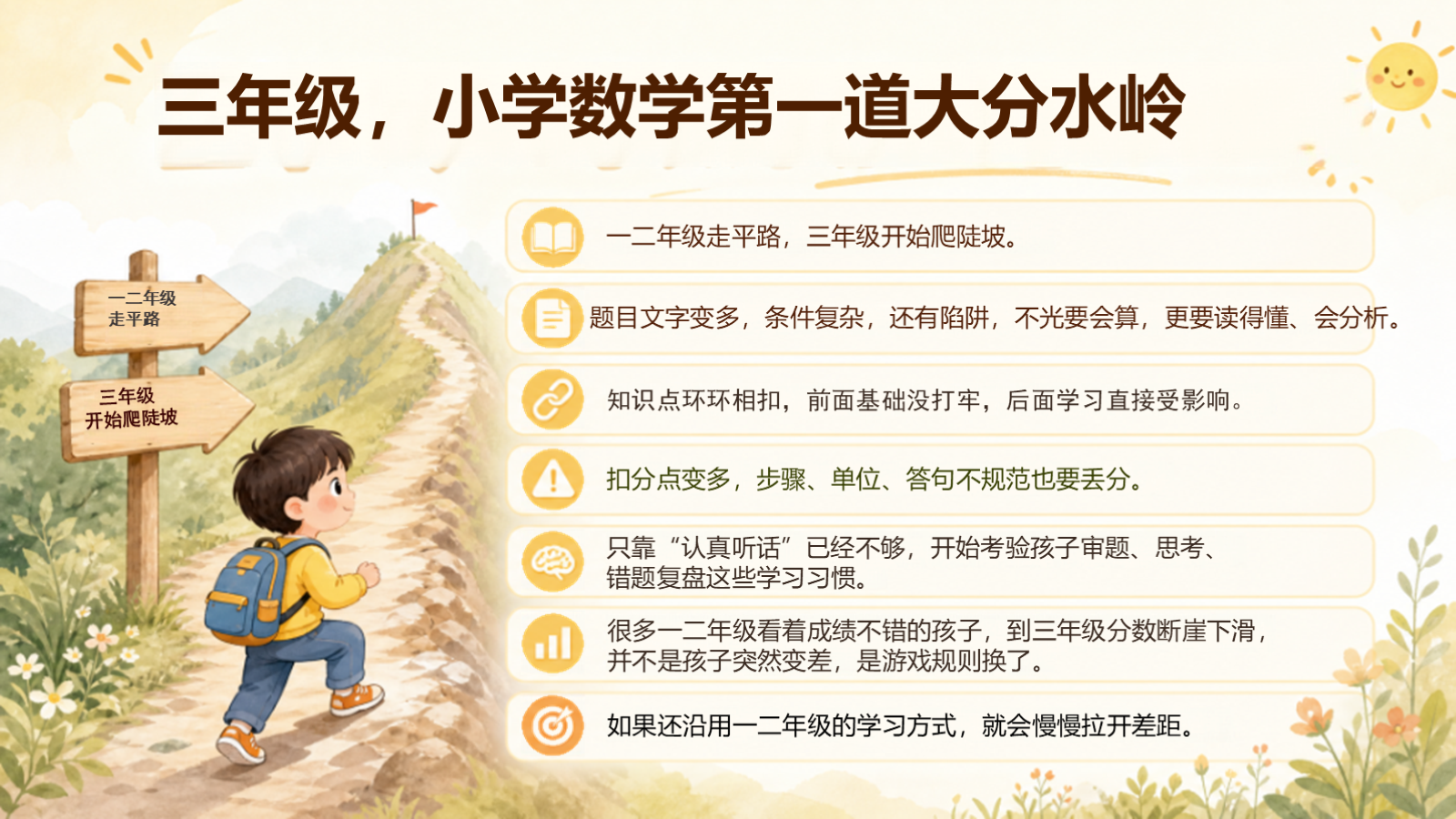 【0464】家长会：三年级数学期中家长会 预览