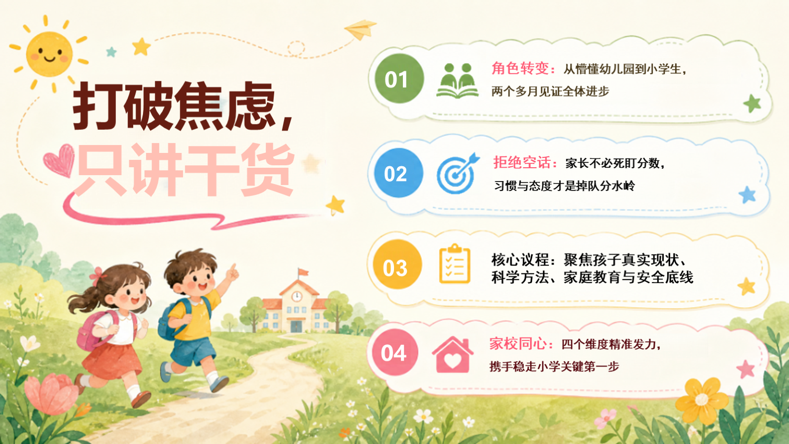 【0465】家长会：一年级期中家长会【慢一点，没有关系】 预览