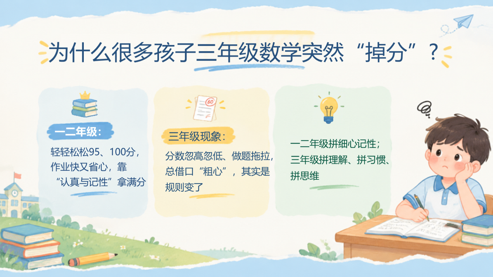 【0462】家长会：三年级数学期中家长会【跨过三年级分水岭】 预览