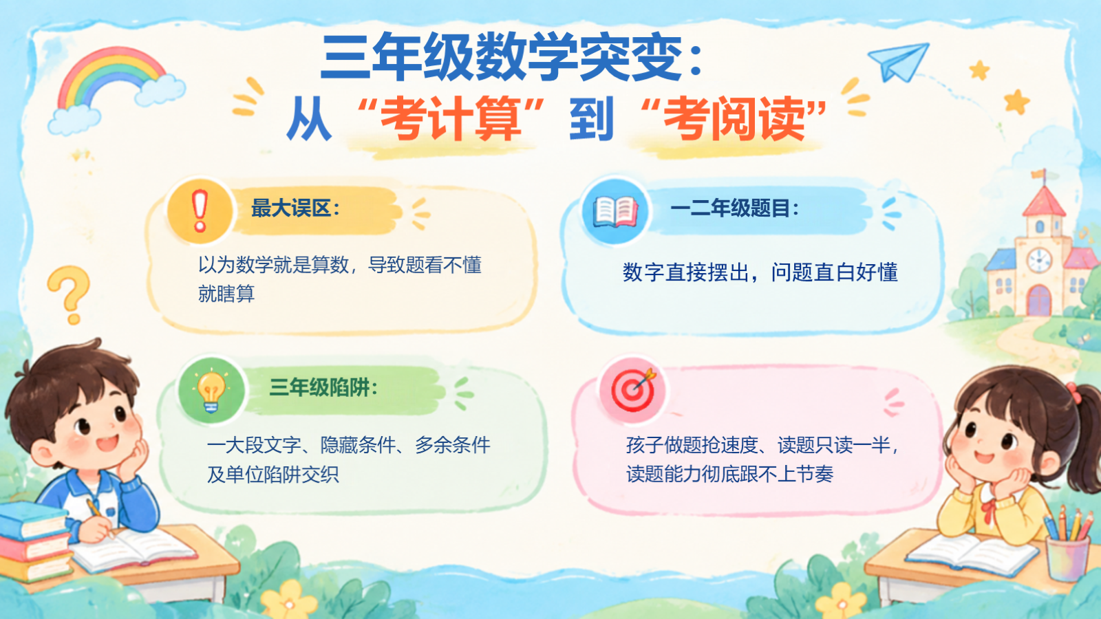【0461】家长会：三年级数学期中家长会【翻三越岭，聚力前行】 预览