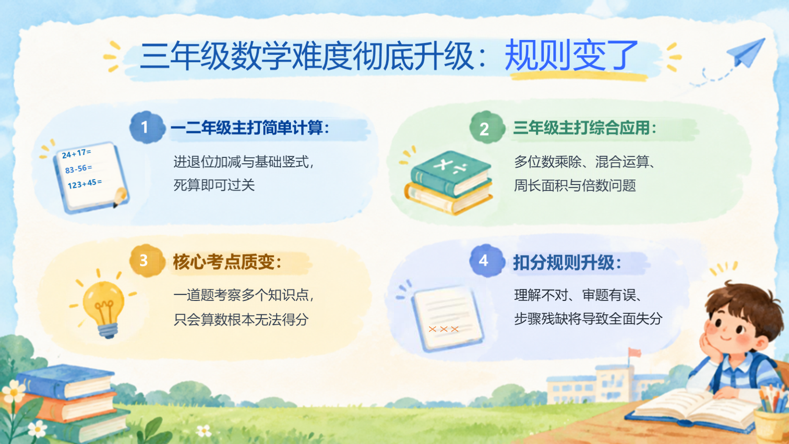 【0462】家长会：三年级数学期中家长会【跨过三年级分水岭】 预览