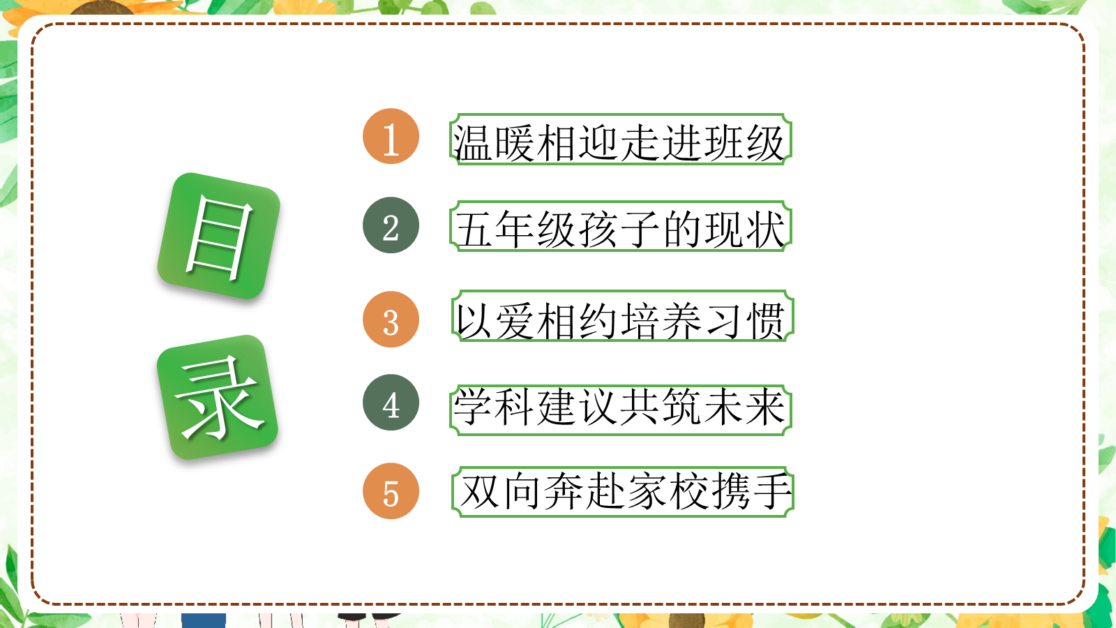 【0459】家长会：五年级上语文期中家长会【看见一次，肯定一次】 预览