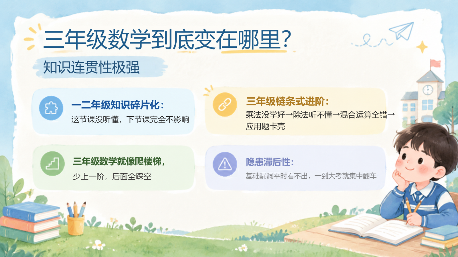【0462】家长会：三年级数学期中家长会【跨过三年级分水岭】 预览