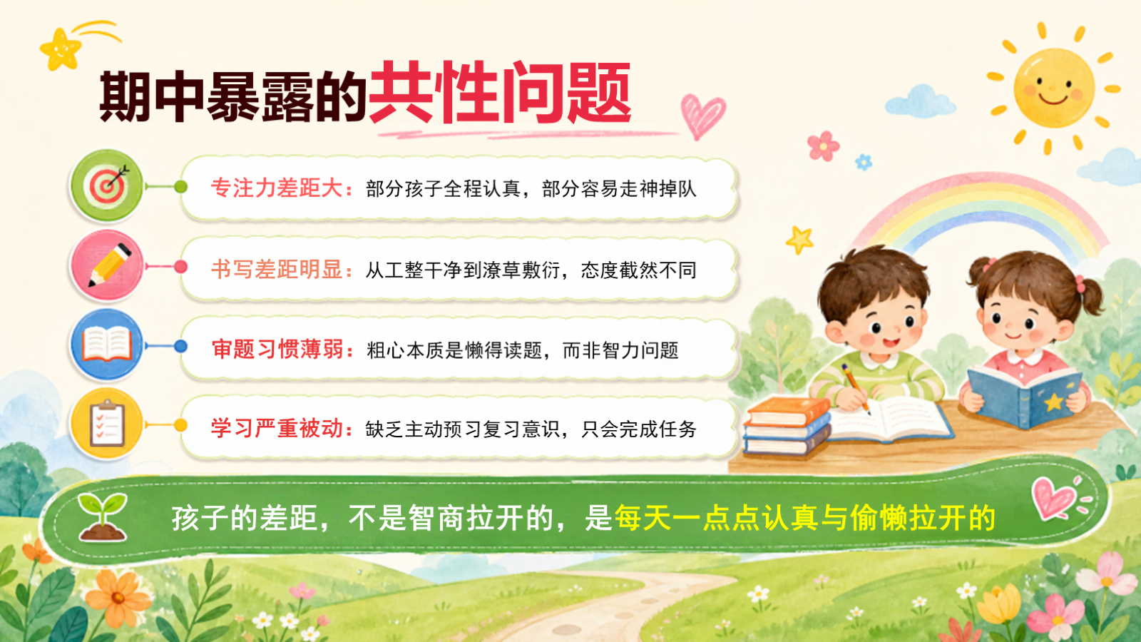 【0465】家长会：一年级期中家长会【慢一点，没有关系】 预览